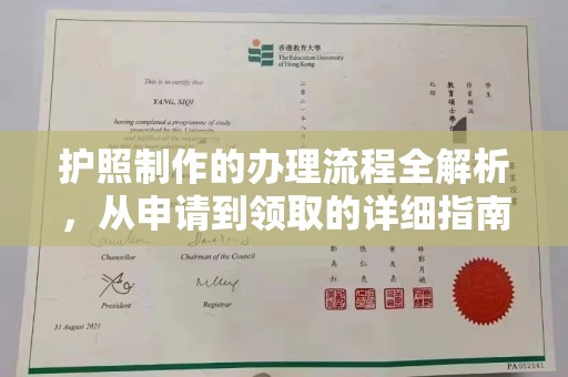 汉源护照制作的办理流程全解析，从申请到领取的详细指南